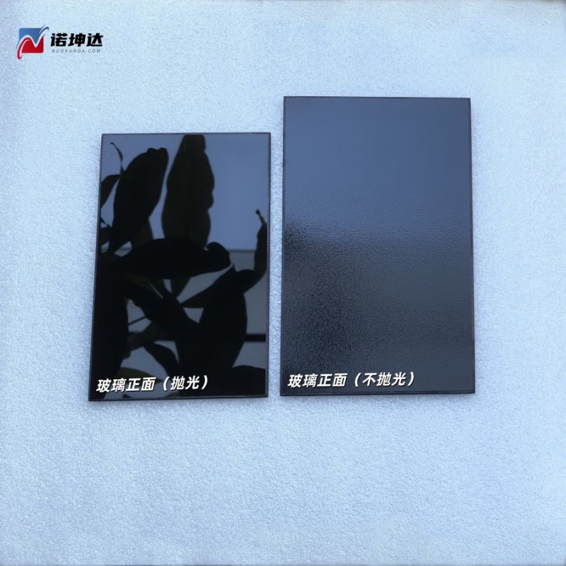 定制黑晶板，黑色微晶玻璃，电磁炉玻璃，电磁炉专用玻璃-诺坤达