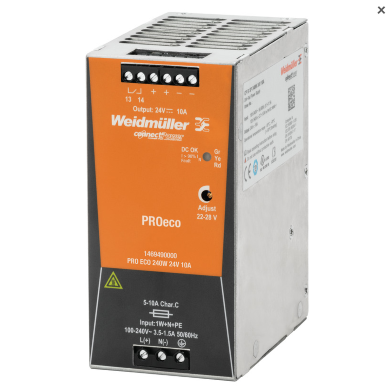 武汉PRO ECO 240W 48V 5A魏德米勒电源