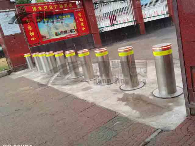 武汉自动升降柱 湖北挡车升降路桩 防冲撞升降桩